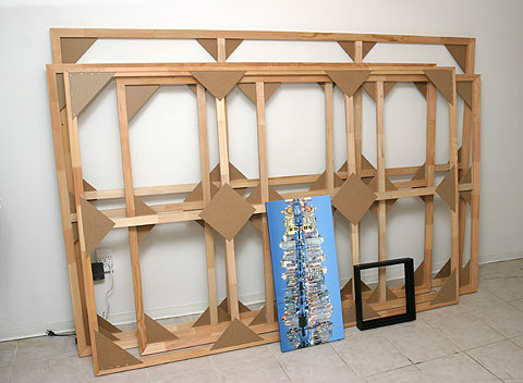 Custom Size Canvas Stretcher Bars 1 X 1.5 Stretchers DIY Canvas Stretching  Kit Custom Size Canvas Framing 