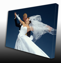 USA wedding print ideas - wedding & engagement photos printed on canvas & Fine Art Papers