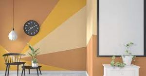 Colour Blocking Wall Paint