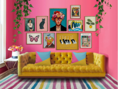 Eclectic Gallery Wall