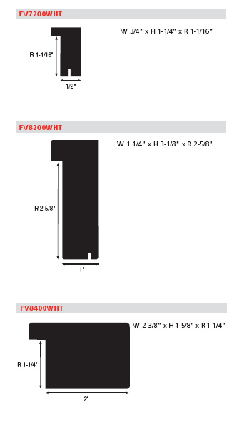 Floater Frames, Kyoto White 